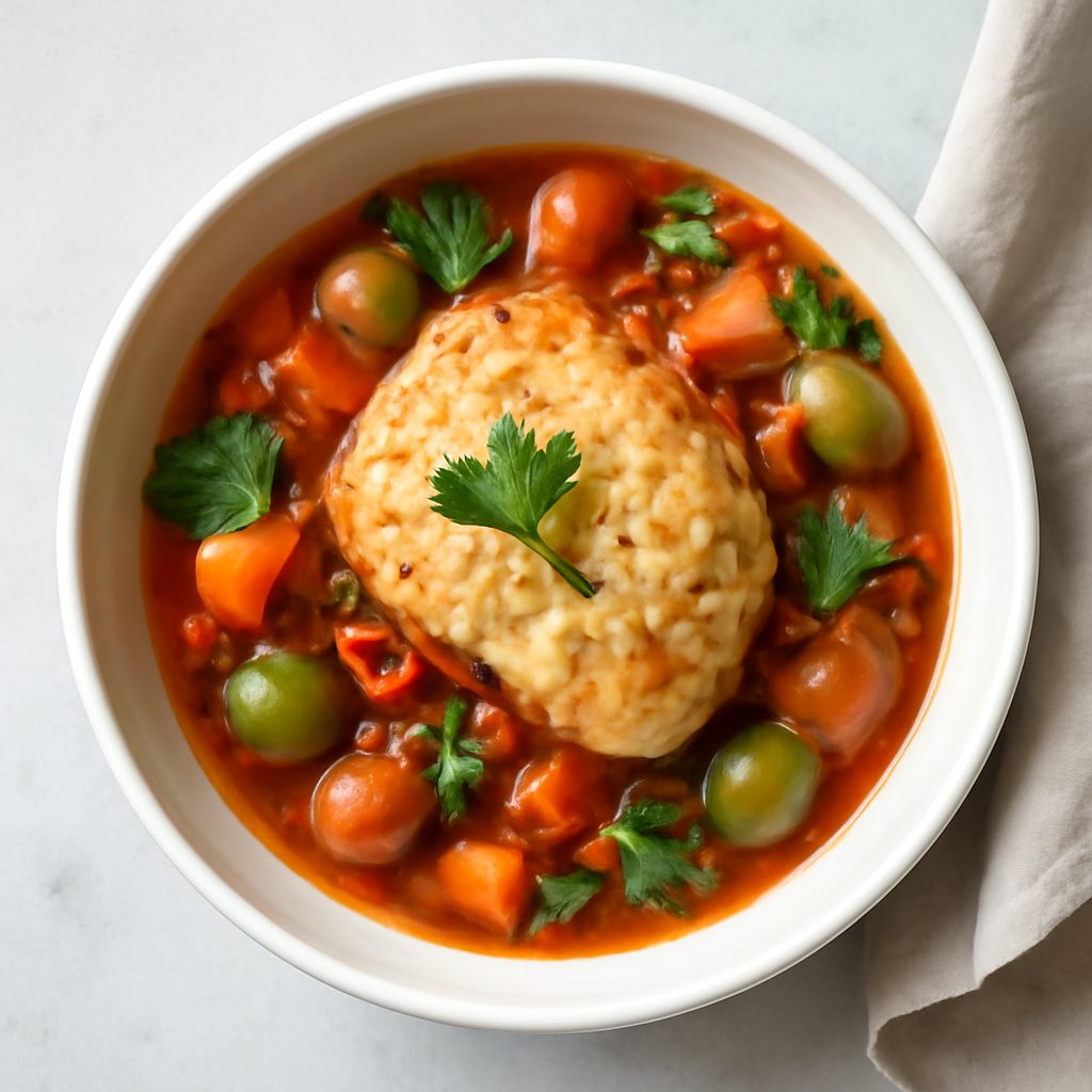Tagine di rana pescatrice proteico low-carb