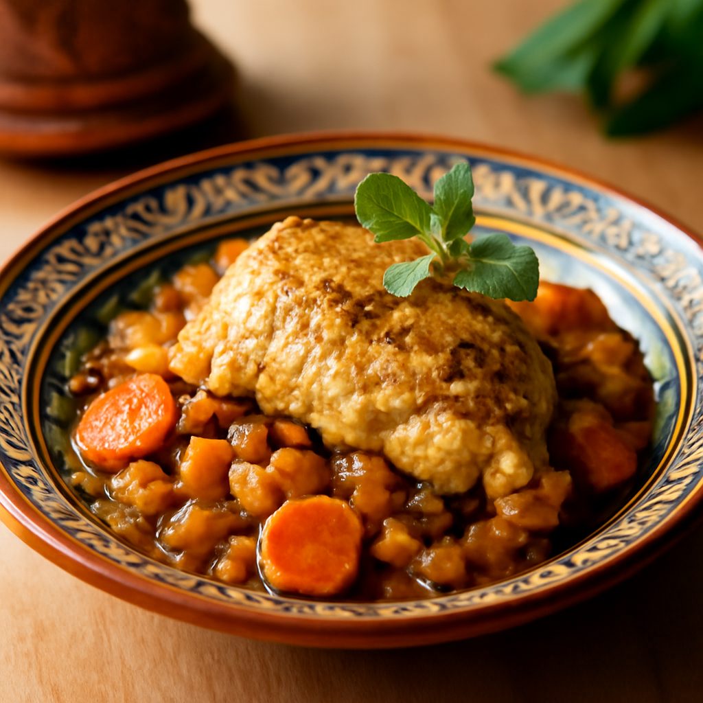 Tajine di pollo marocchino light con limone confit e olive
