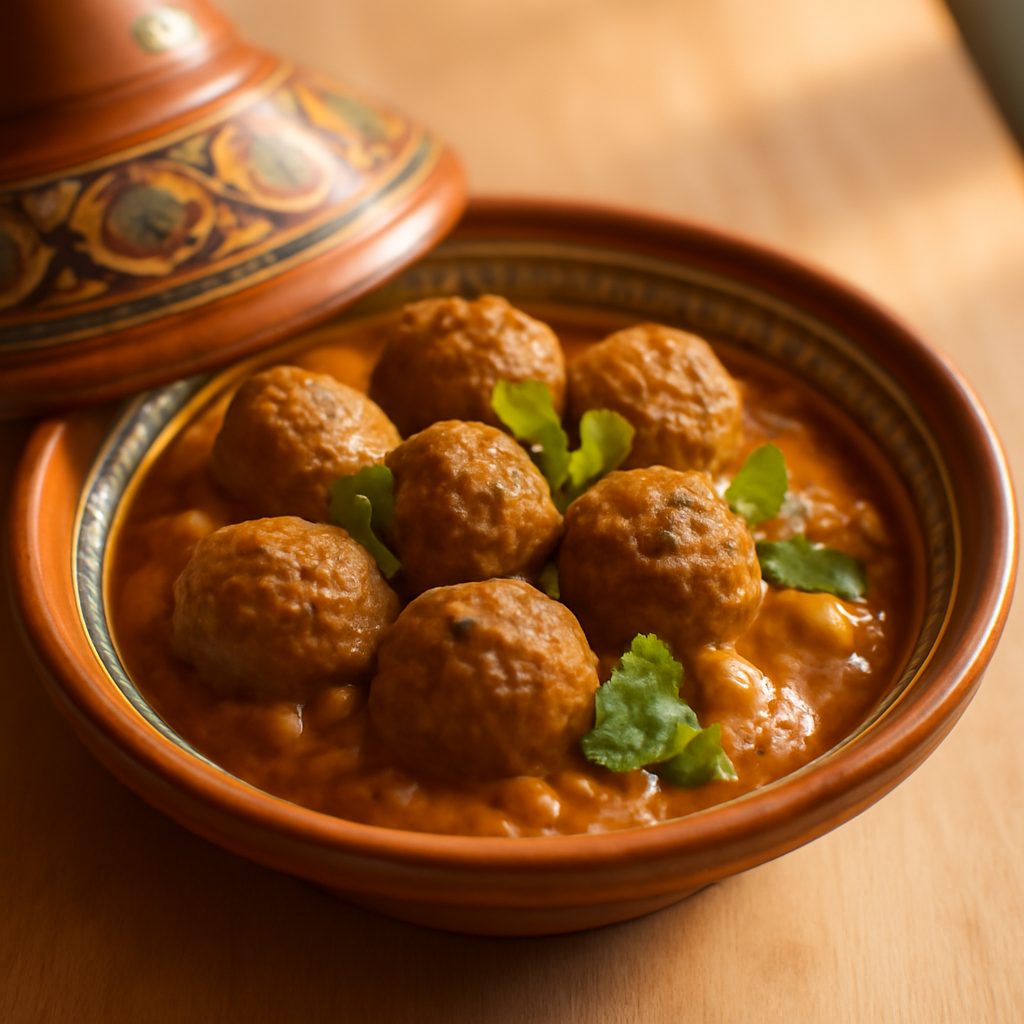 Tajine di polpettine spezie light