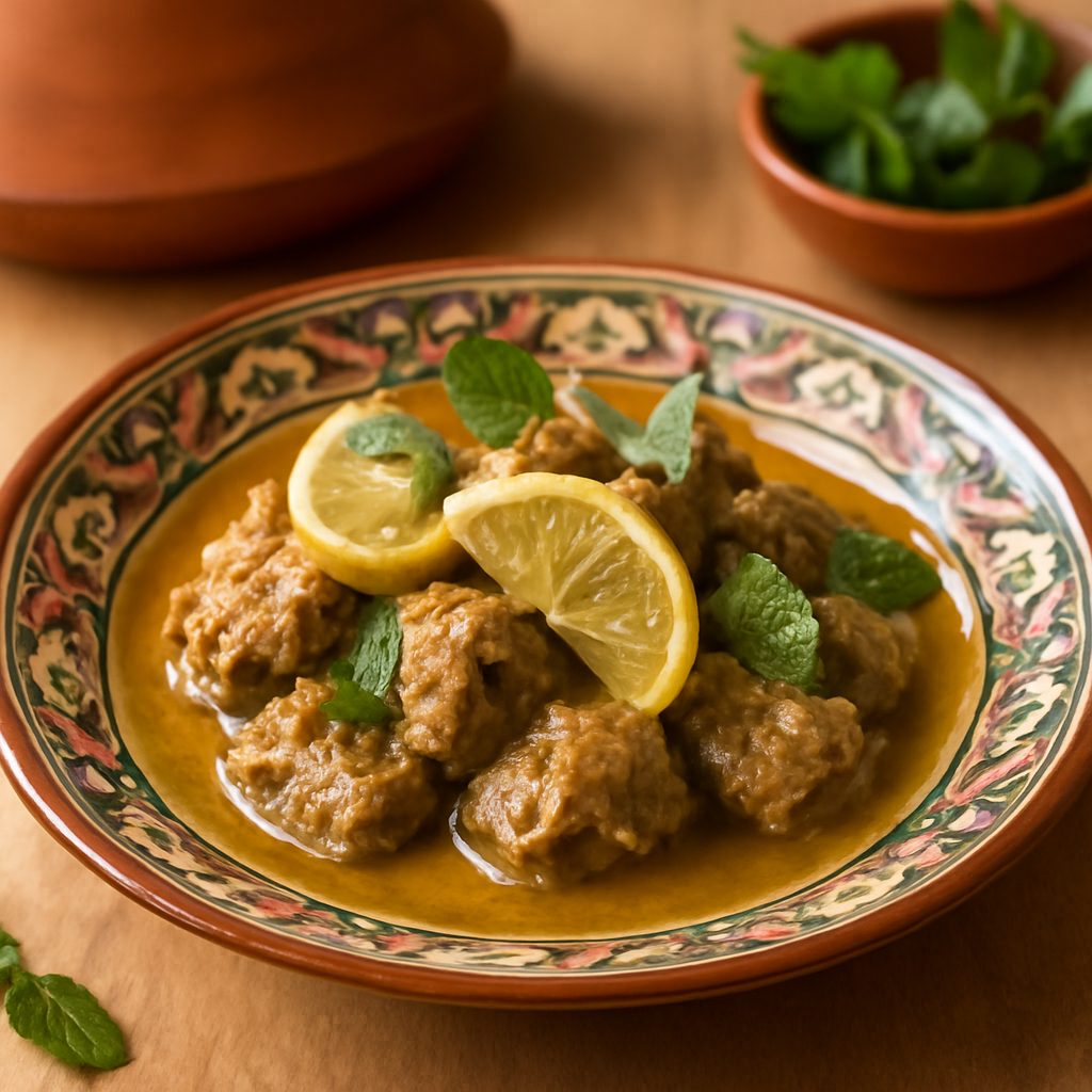 Tajine di vitello al limone confit light – Cucina orientale