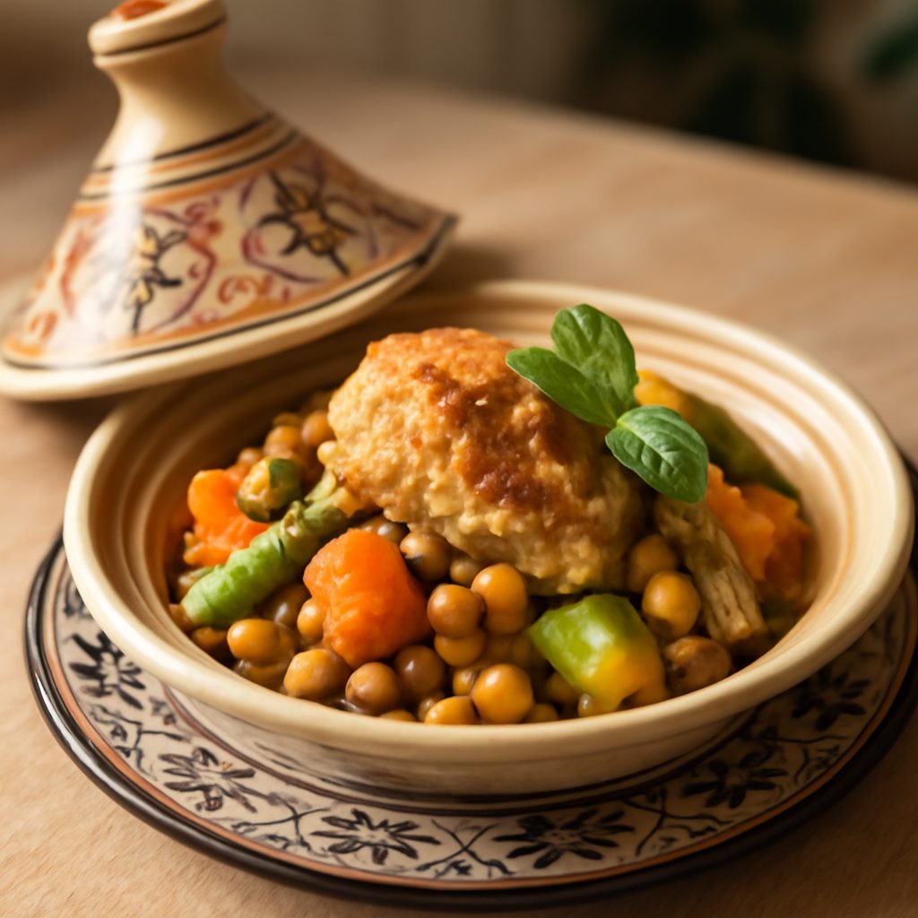 Tajine marocchino light all'agnello magro