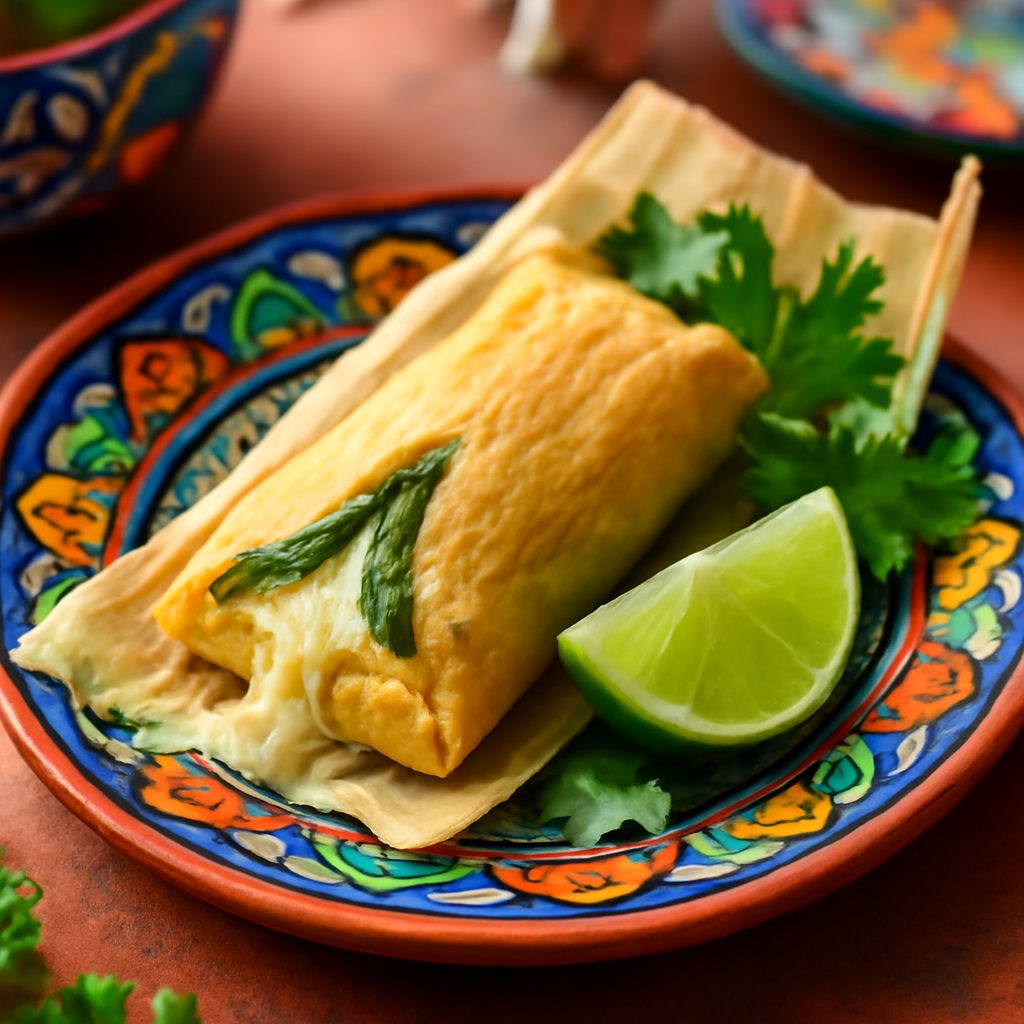 Tamale di Poblano e Formaggio