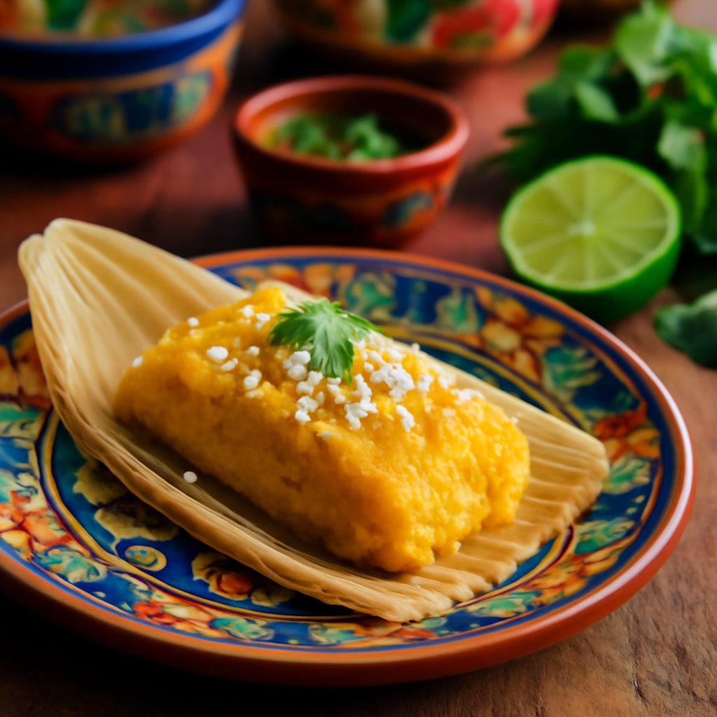 Tamale Dolce con Ananas e Cocco