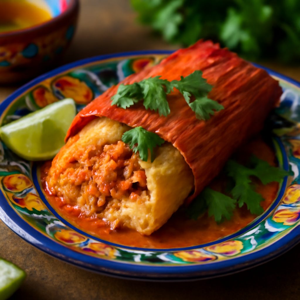 Tamales Rossi di Pollo