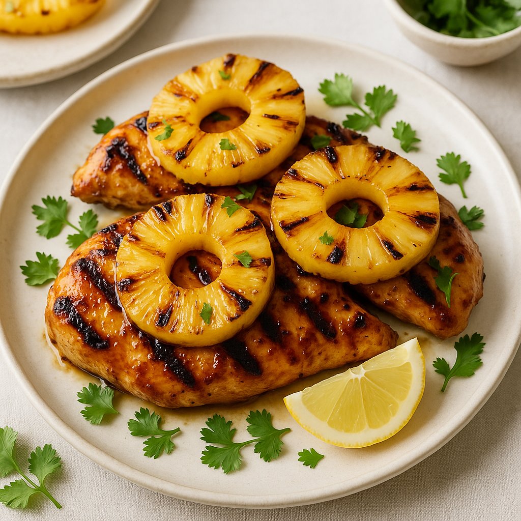 Tangy Grilled Pineapple Chicken Protein
