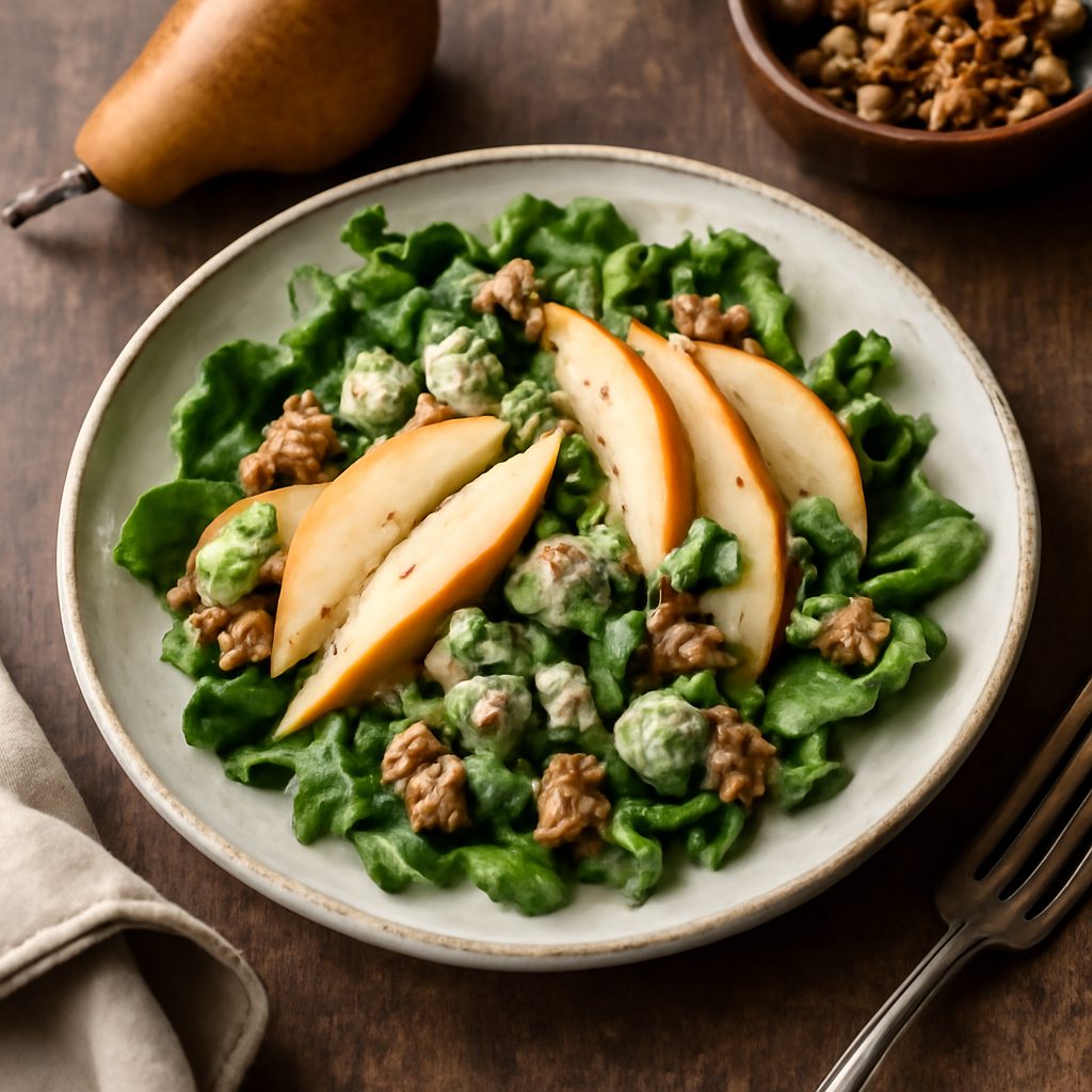 Insalata Piccante di Pere e Formaggio Blu Protein