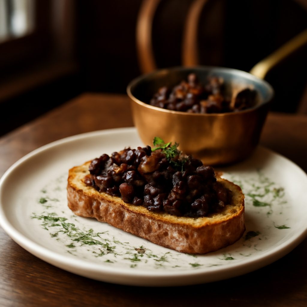Tapenade di Fichi e Olive con Ricotta