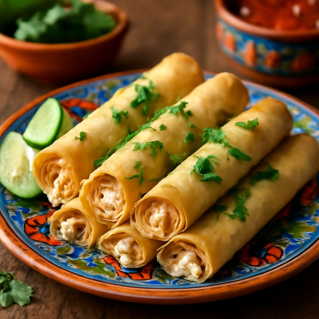 Taquitos di Pollo e Formaggio Low Fat