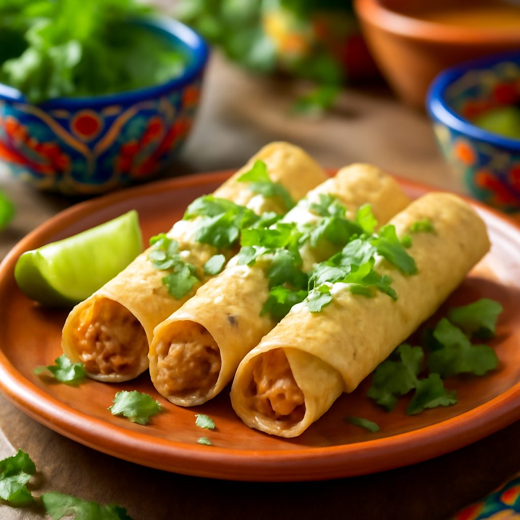 Taquitos di Pollo Light Low-Carb