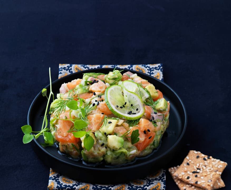 Tartare al salmone Protein