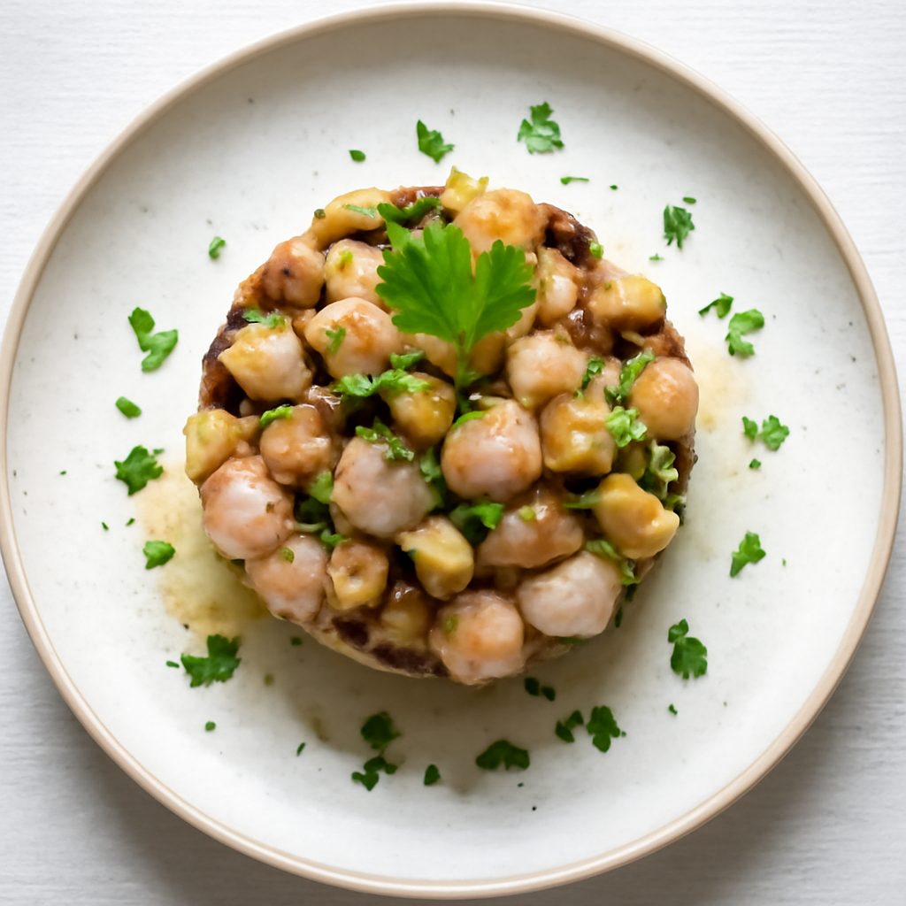 Tartare di pesce spada e melanzane Low Fat