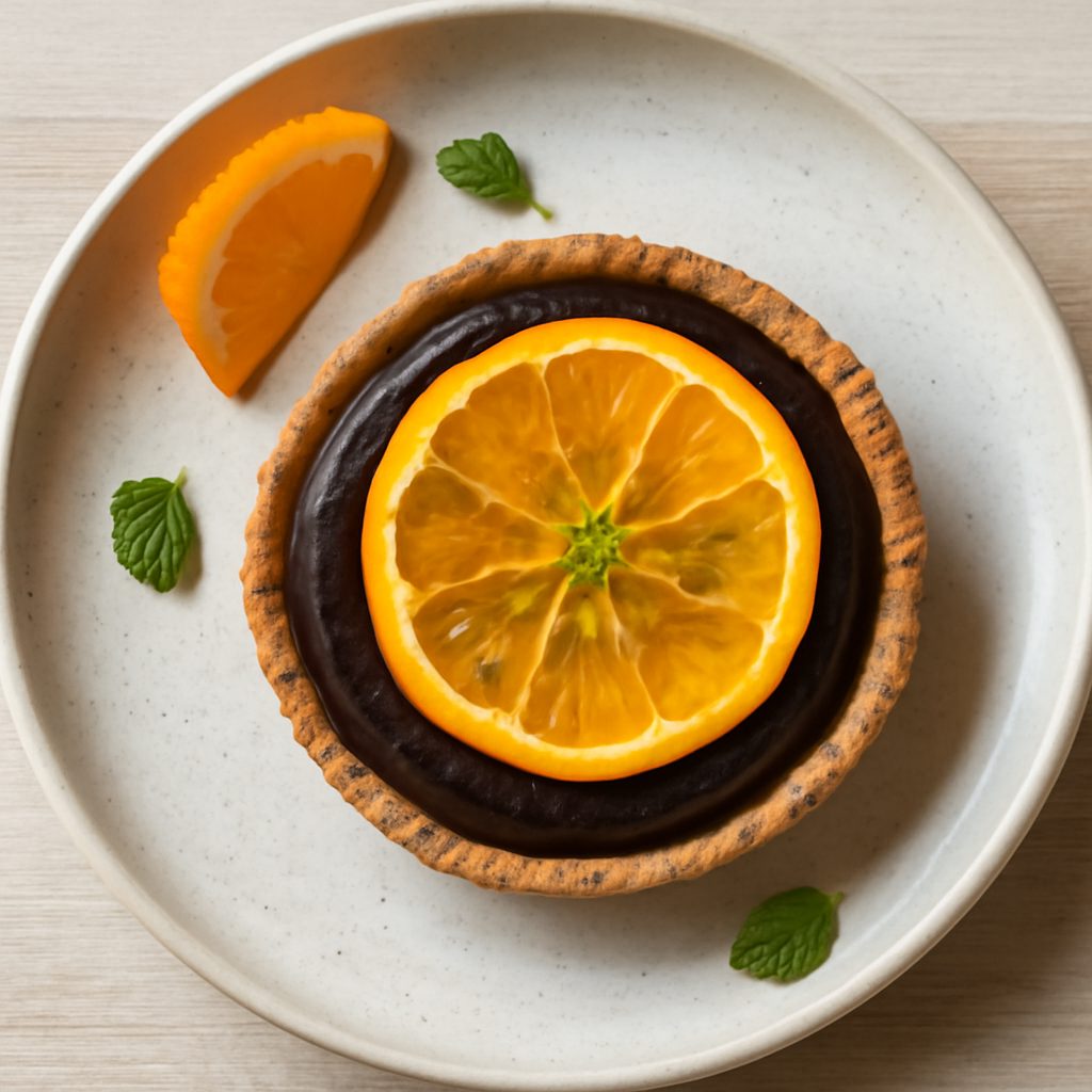 Tarte Brownies all'Arancia di Luca Montersino