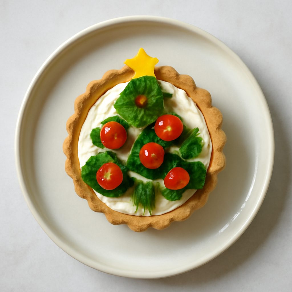 Tartelletta alberello di Natale Low Fat