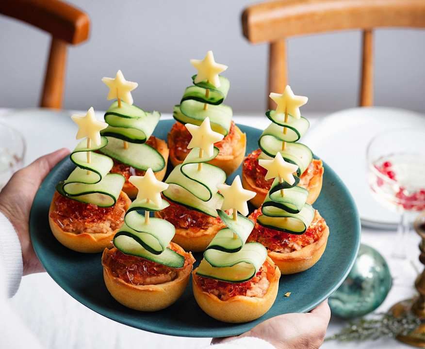 Tartellette alberello di Natale Low Fat