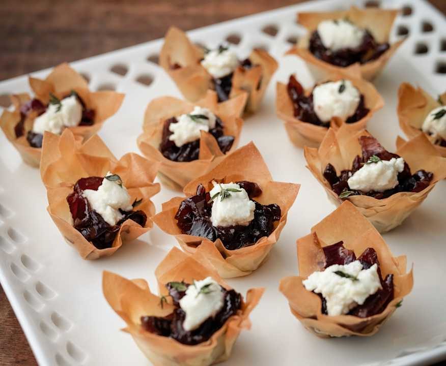 Tartellette alle cipolle caramellate Low Carb