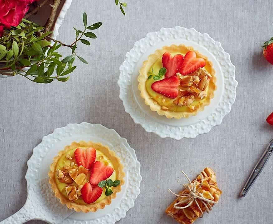 Tartellette alle fragole Protein