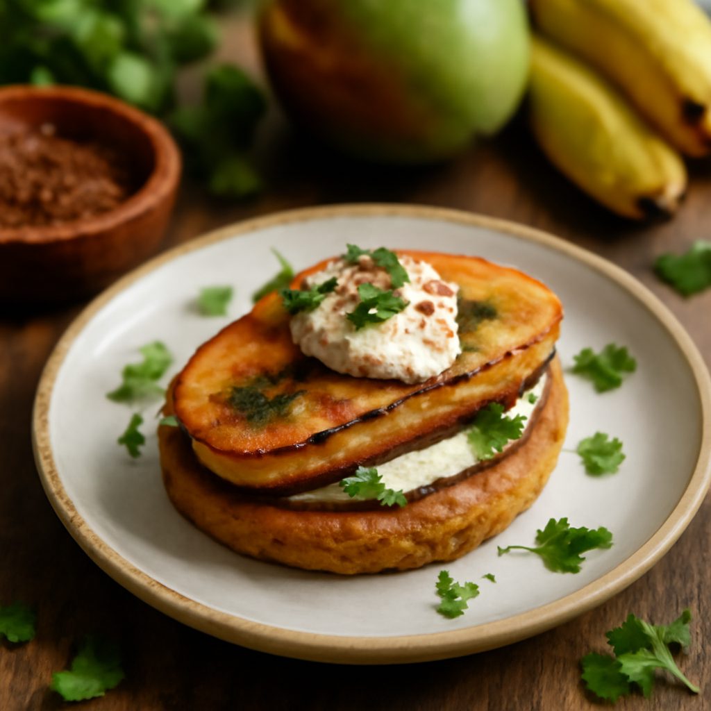 Tartine di Platano Jamaicane Light ad Alta Proteina