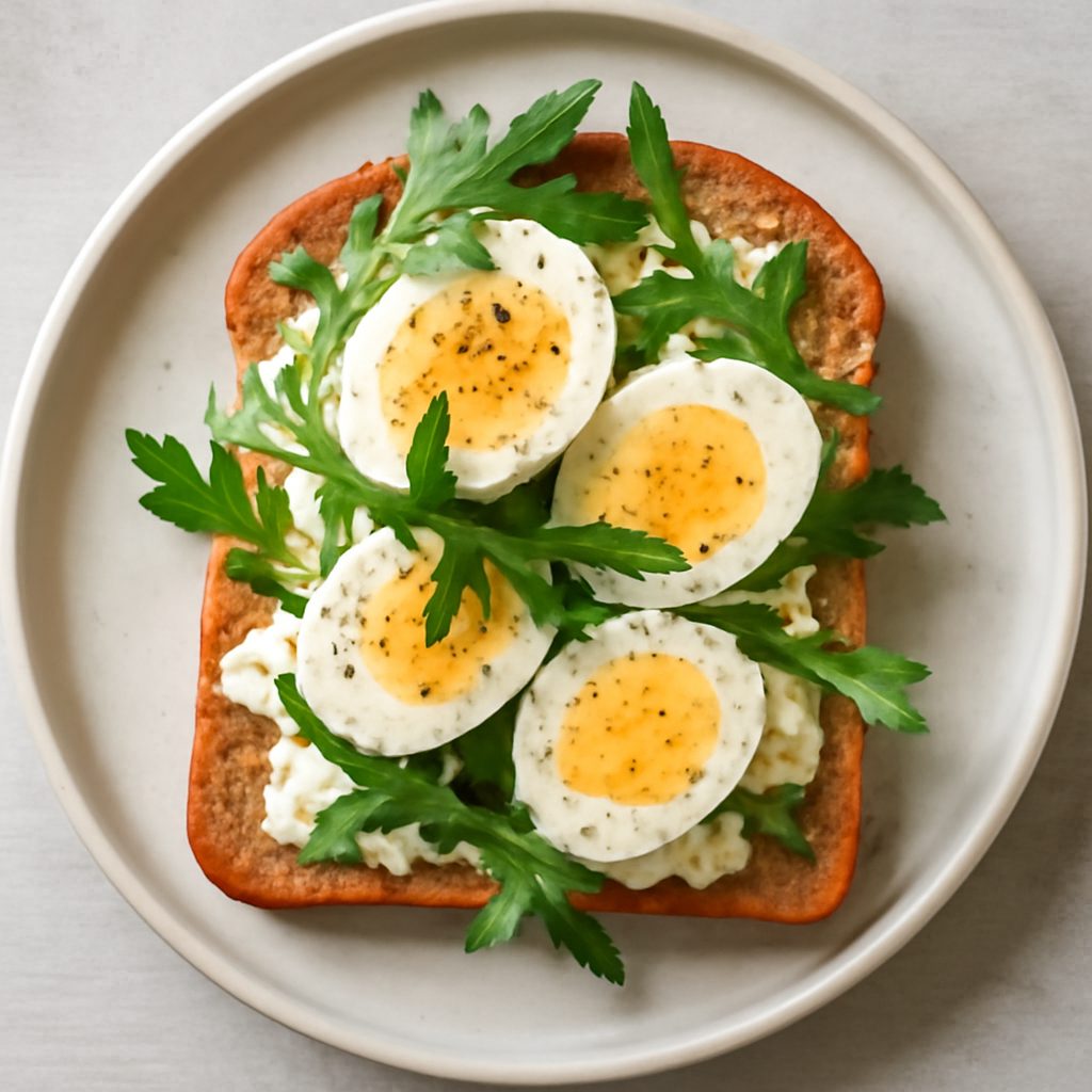 Tartine con mousse al formaggio