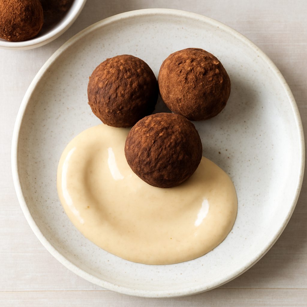 Tartufi al Cioccolato e Crema al Whisky Low Carb
