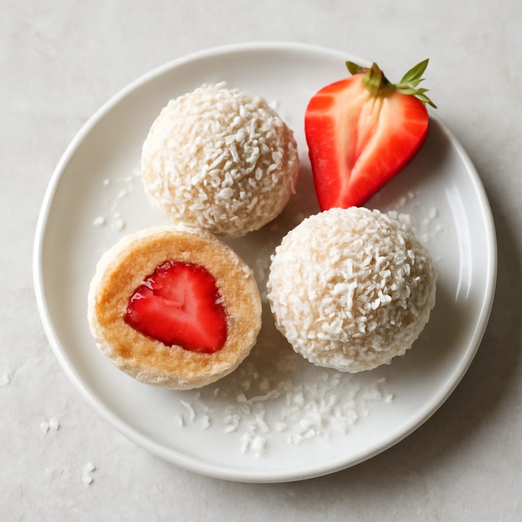 Tartufini Cocco e Fragole