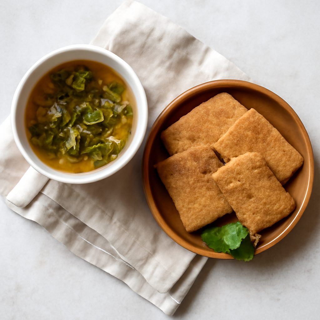 Tè alle erbe e biscotti alla cannella proteici low-carb