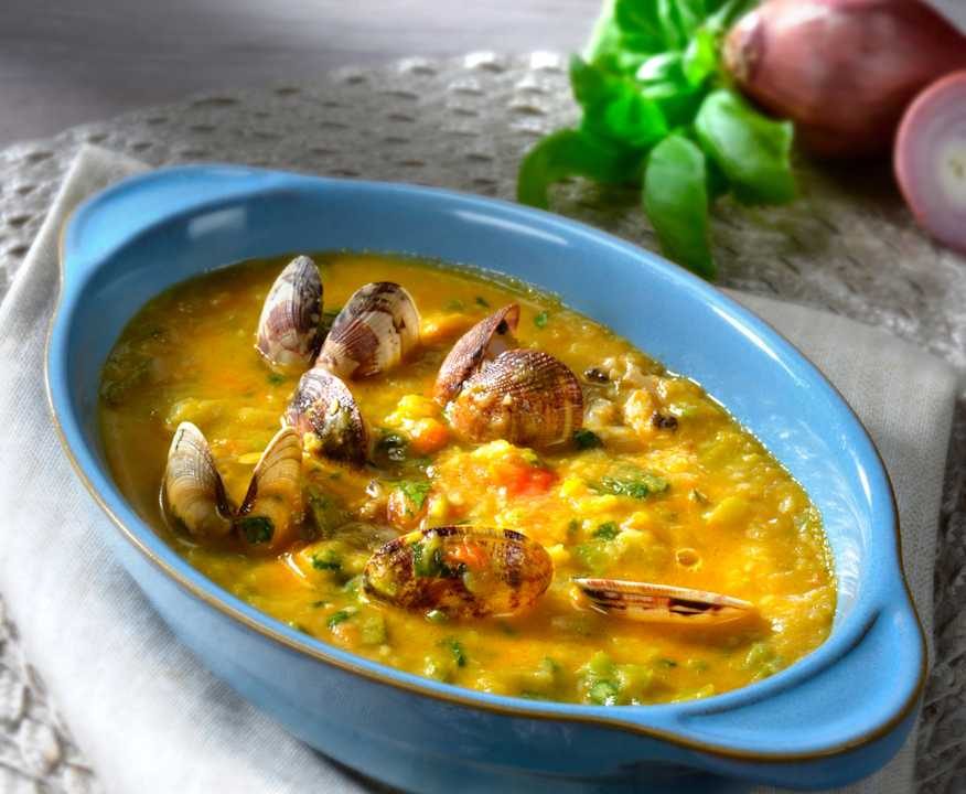 Tegamino di vongole e zucchine Low Fat