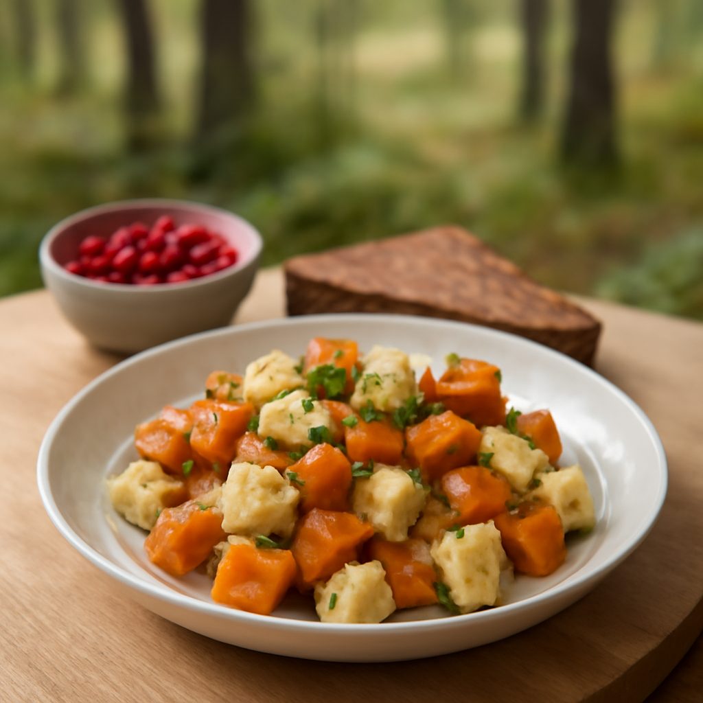 Teglia di Rapa e Carota Finlandese