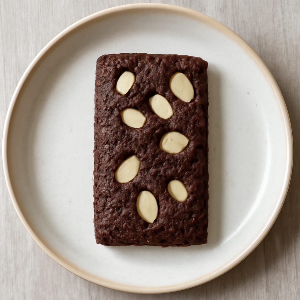 Tegola al cacao e mandorle