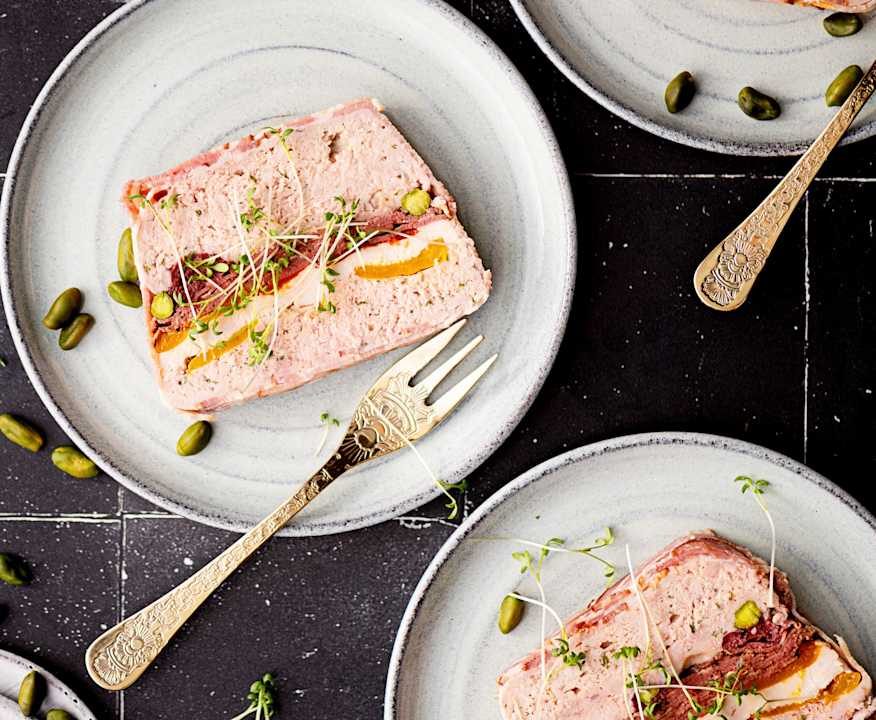 Terrina di anatra e pollo con amarene Protein