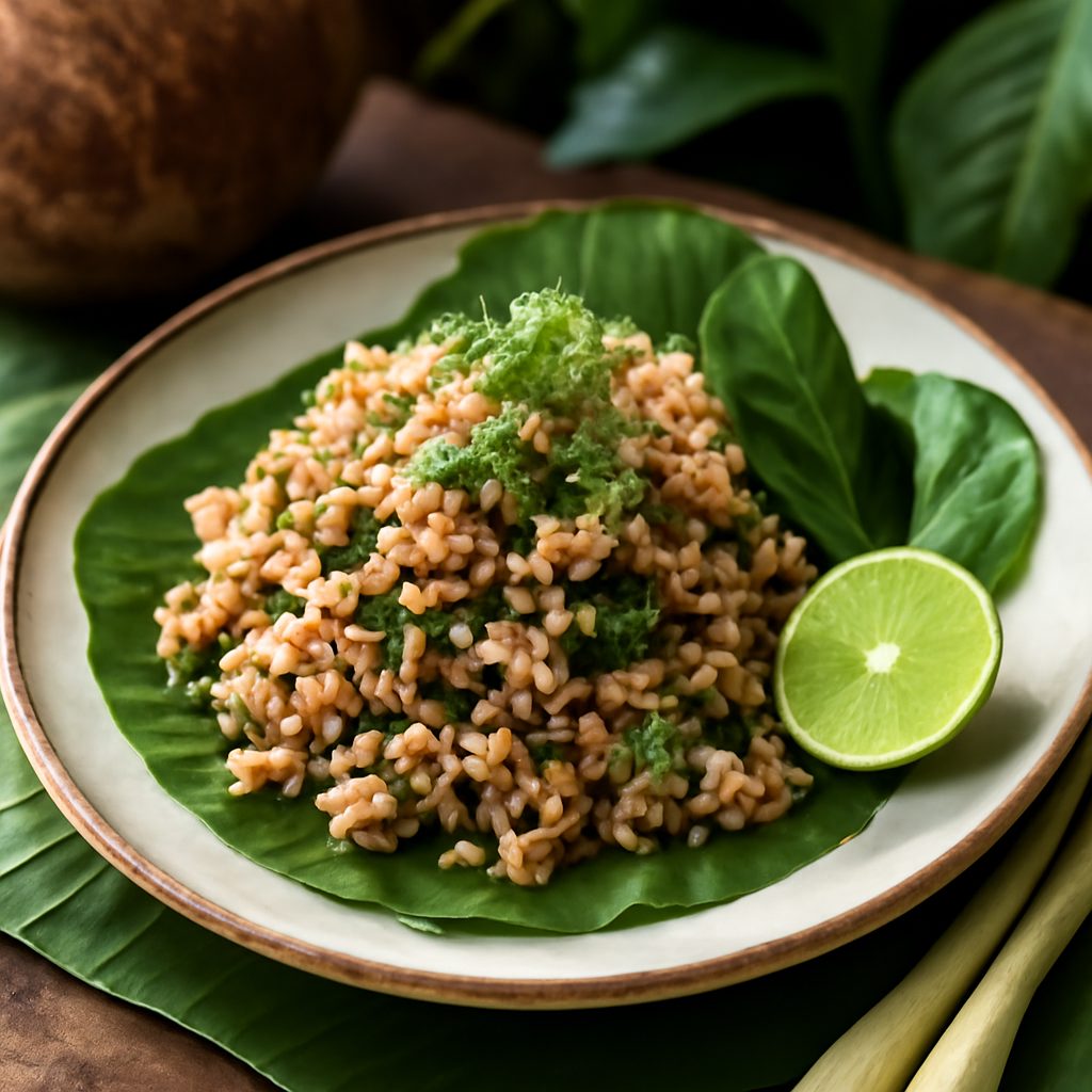 Thai Chicken Larb High-