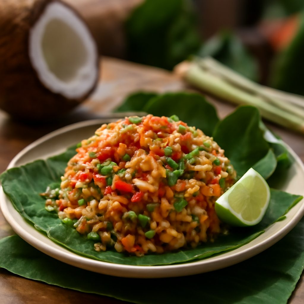 Thai Fried Rice con Cavolfiore e Uova