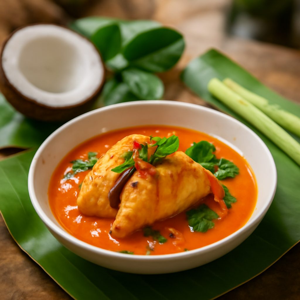 Thai Red Chicken Curry Low Fat