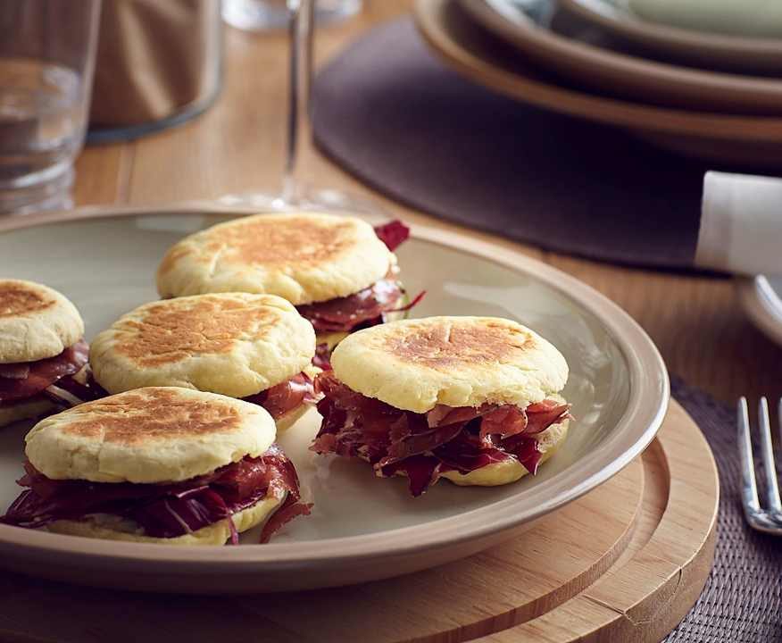 Tigelle di kamut con bresaola e radicchio Protein