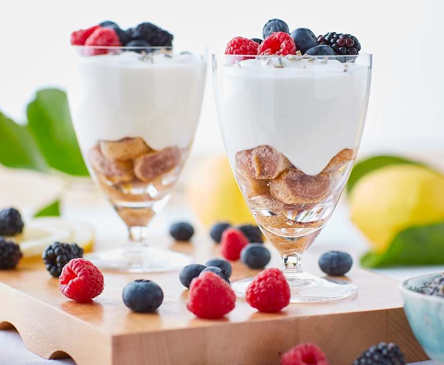 Tiramisù al profumo di lavanda Protein