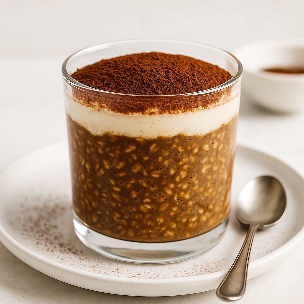Tiramisu Overnight Oats Protein