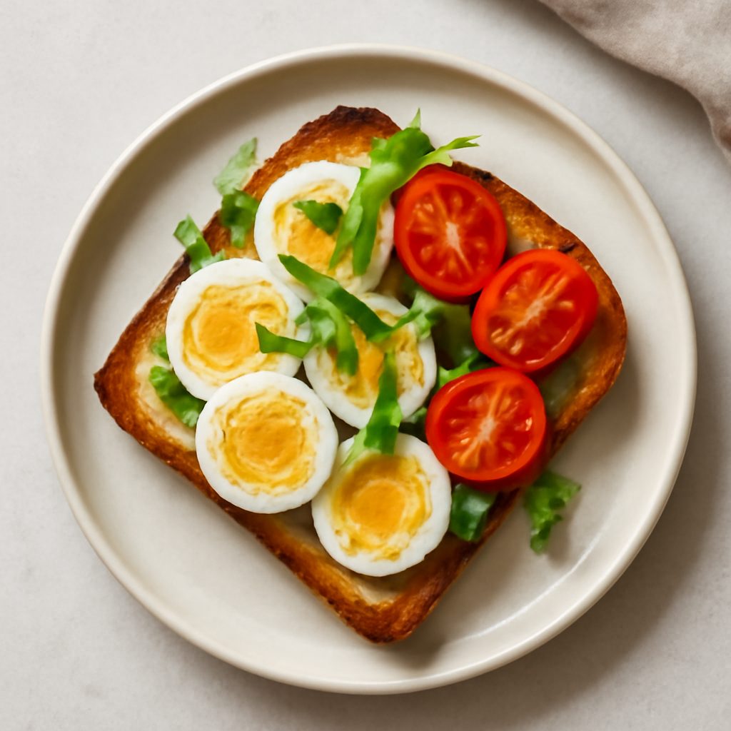 Toast al Basilico con Formaggio alle Erbe e Olio al Limone - Versione Low Carb