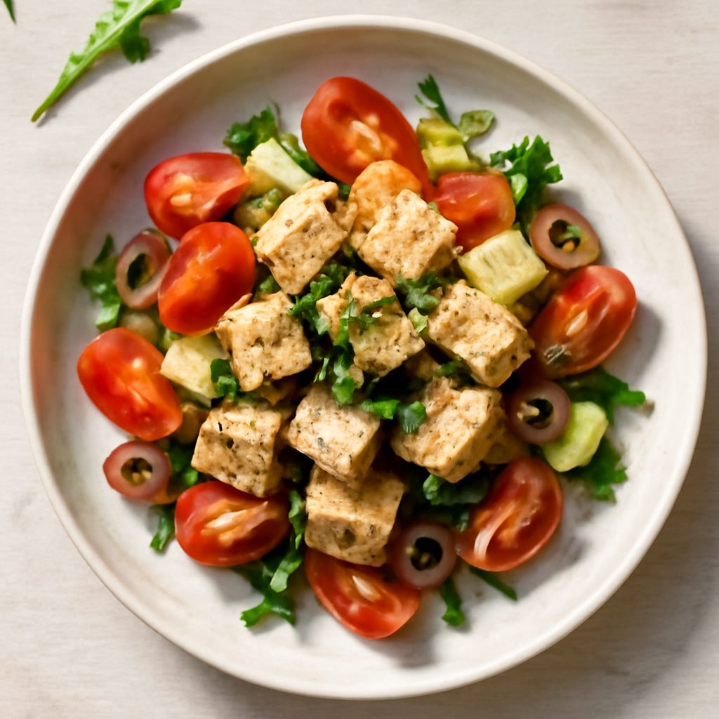 Tofu Feta in Olio Aromatico