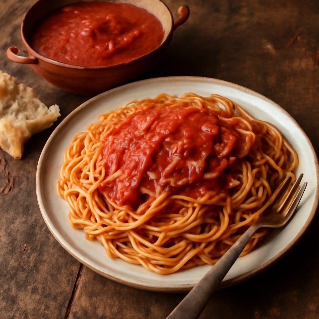 Ragù di Succo di Pomodoro Low Carb