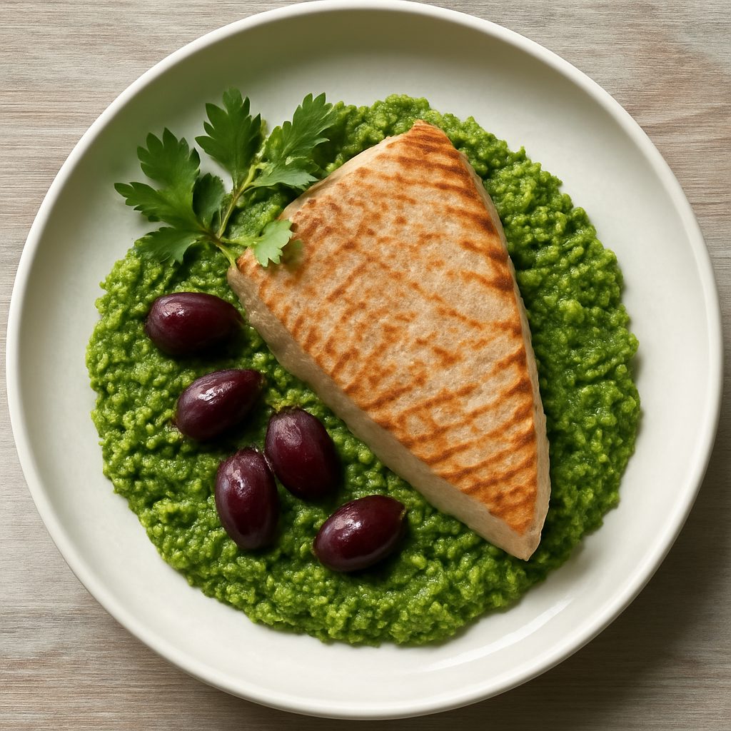 Tonno in pesto di mandorle e olive proteico low-carb