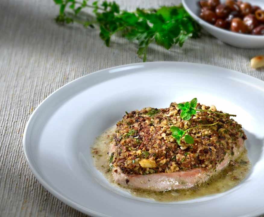 Tonno in pesto di mandorle e olive Protein