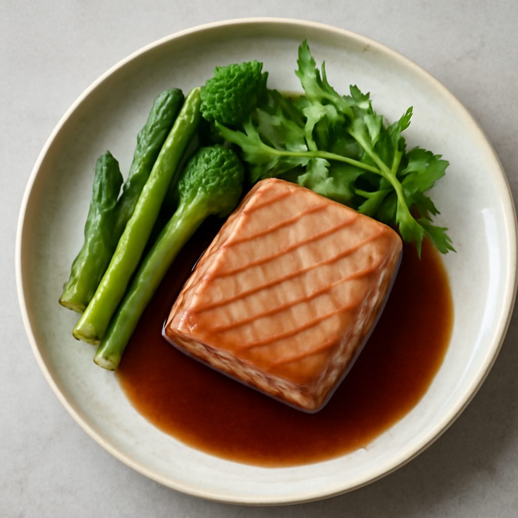 Tonno sottovuoto in salsa teriyaki proteico low-carb