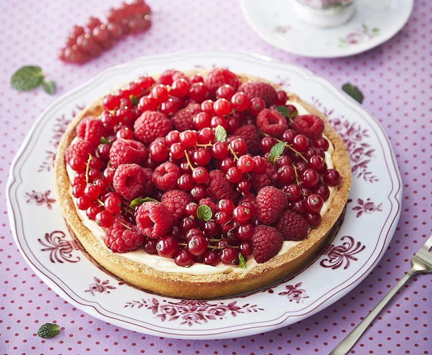 Torta ai frutti rossi Low Fat