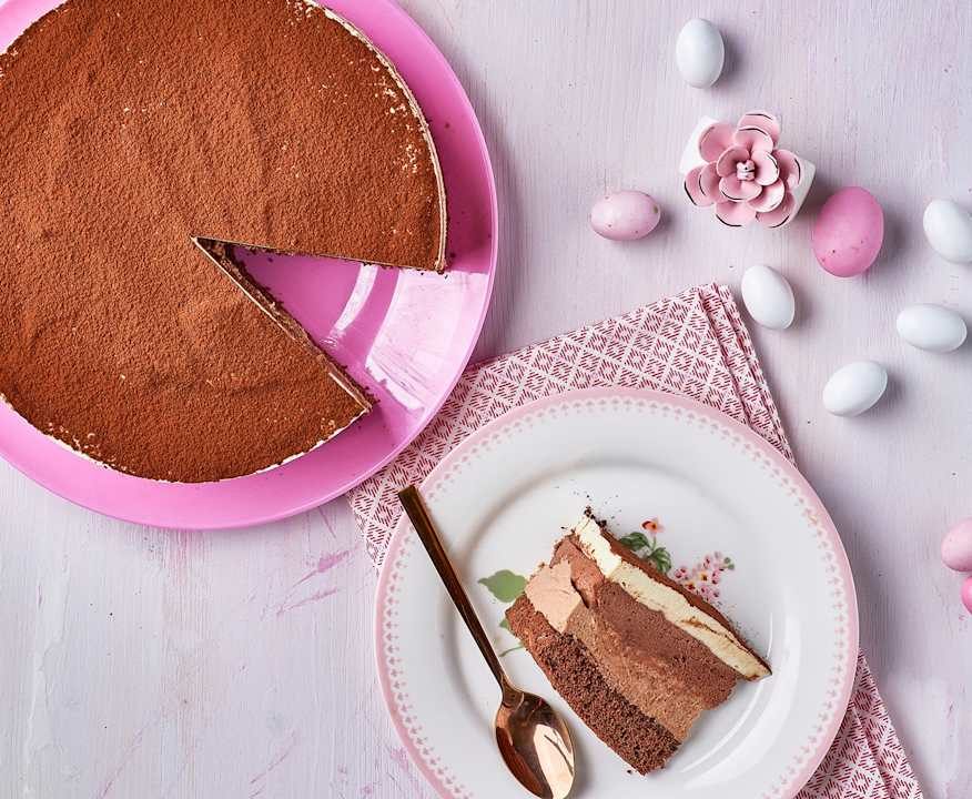 Torta ai tre cioccolati Protein