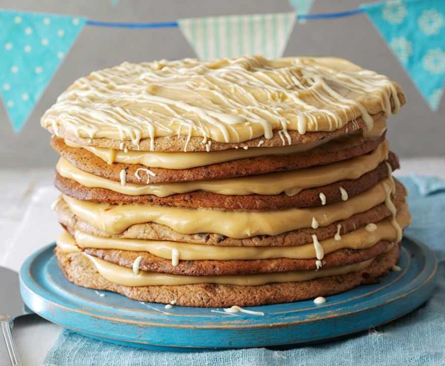 Torta al burro di arachidi e biscotti Protein