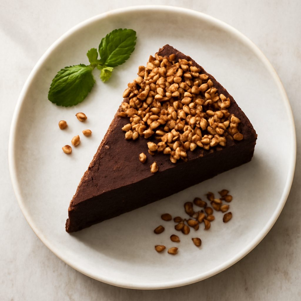 Torta al Cioccolato e Croccante di Grano Saraceno