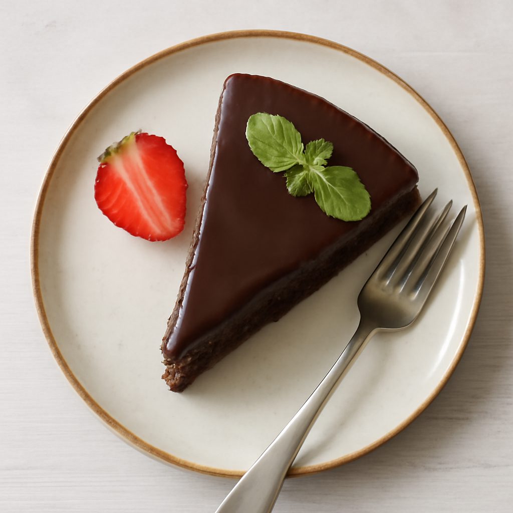 Torta al Cioccolato Proteica Low-Carb Monoporzione