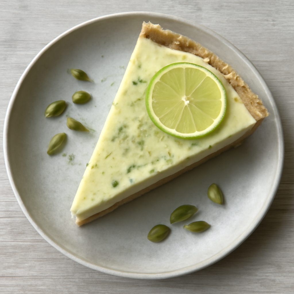 Torta al lime e cardamomo fit - Monoporzione low-carb proteica