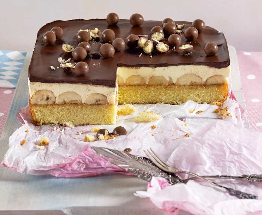 Torta banane e cioccolato Protein