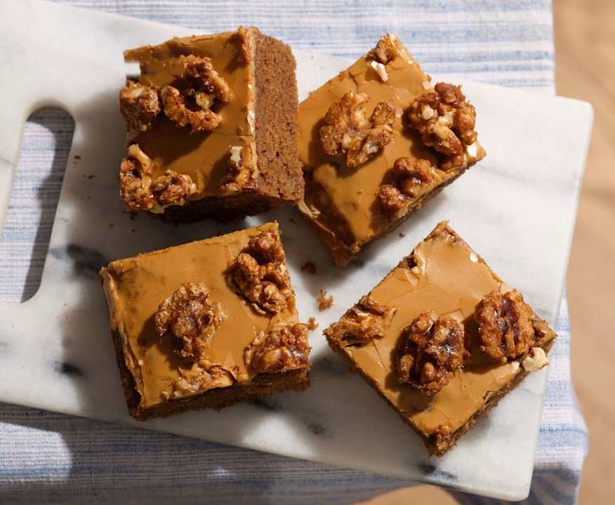 Torta caffè e noci (senza glutine) Protein