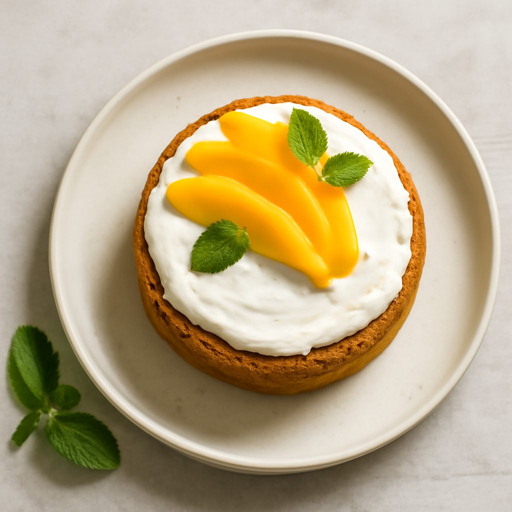 Torta Carote e Mango Protein